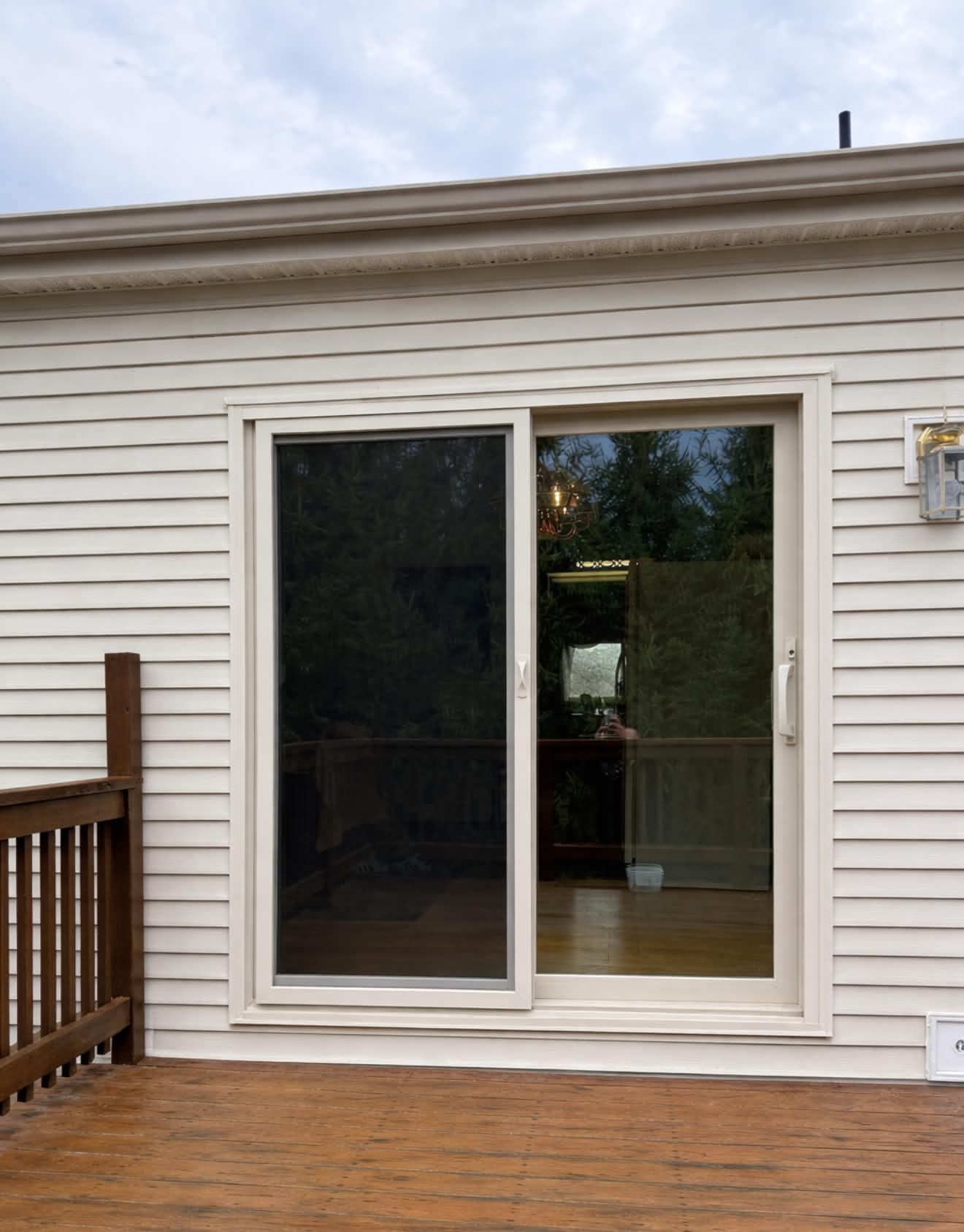 Craftline Exterior Work - Clean Patio Slider Installation